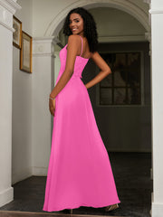 Lace Appliqued  Backless Chiffon A-Line Dress Azalea Plus Size