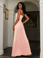 Lace Appliqued  Backless Chiffon A-Line Dress Coral Plus Size
