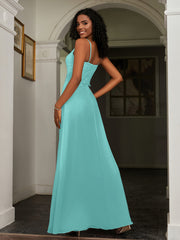 Lace Appliqued  Backless Chiffon A-Line Dress Spa Plus Size