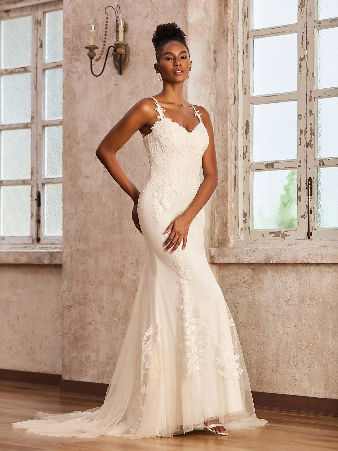 dresses wedding dresses Rachel Allan RB2213 Long Bridal Gown Simple Dress this gown ensures all eyes are on you as you make your unforgettable entrance BABARONI BABARONI Tulle As Picture