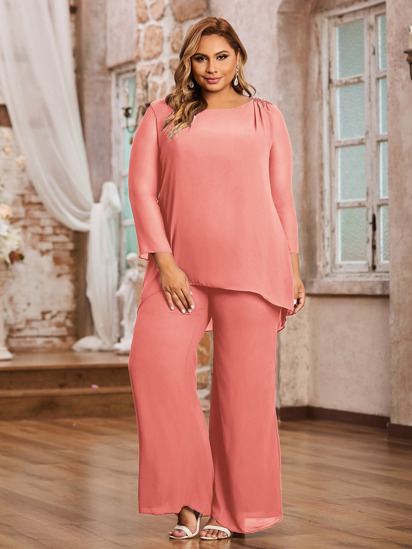 beach scene dress Beach Scene Oatmeal Dress