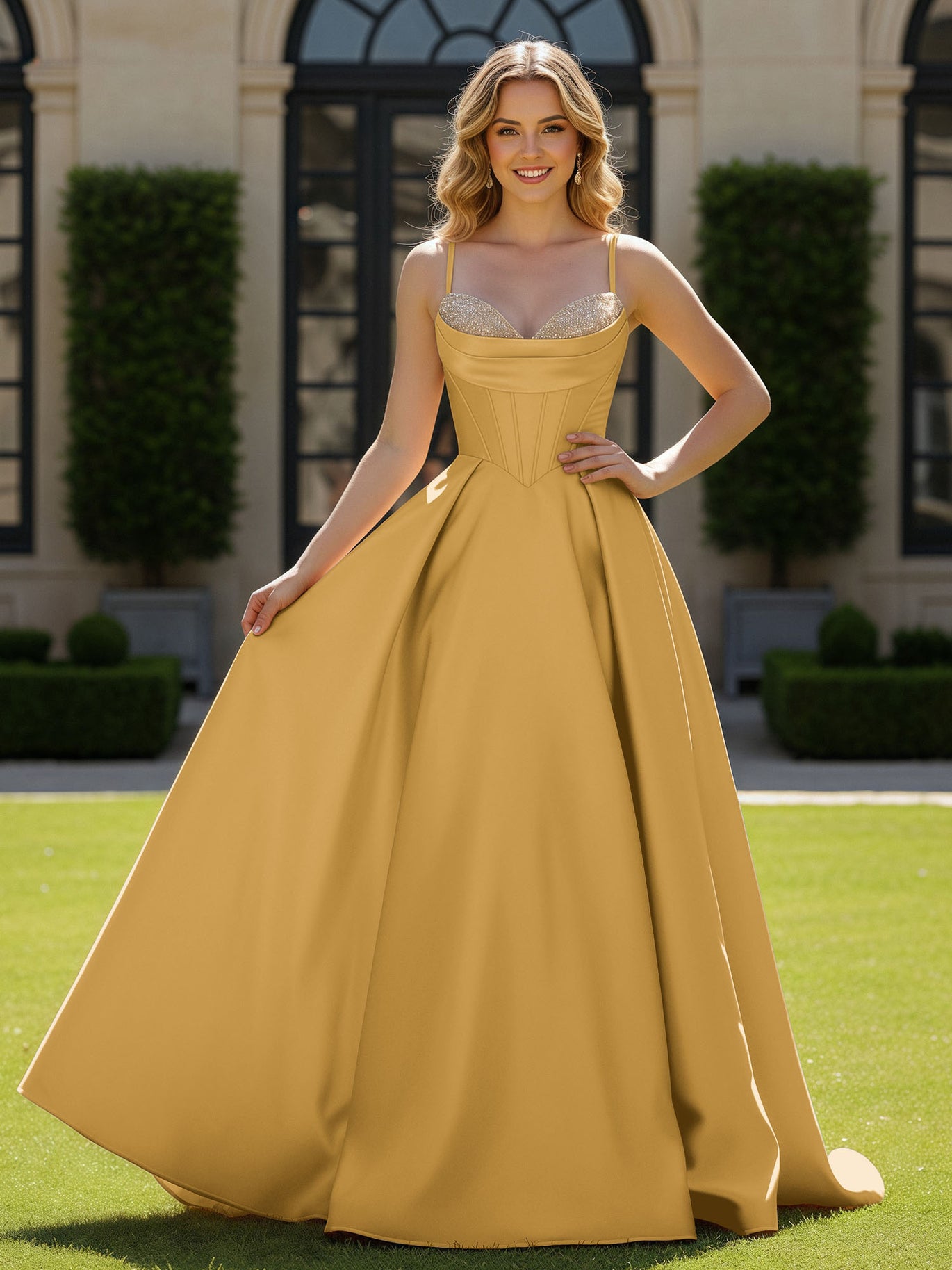 Satin Prom Dresses - Starts From $99  BABARONI