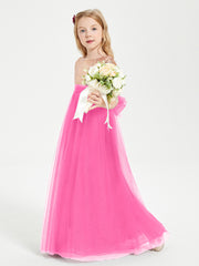 Glamorous Junior Bridesmaid Dresses Sequined Top Azalea