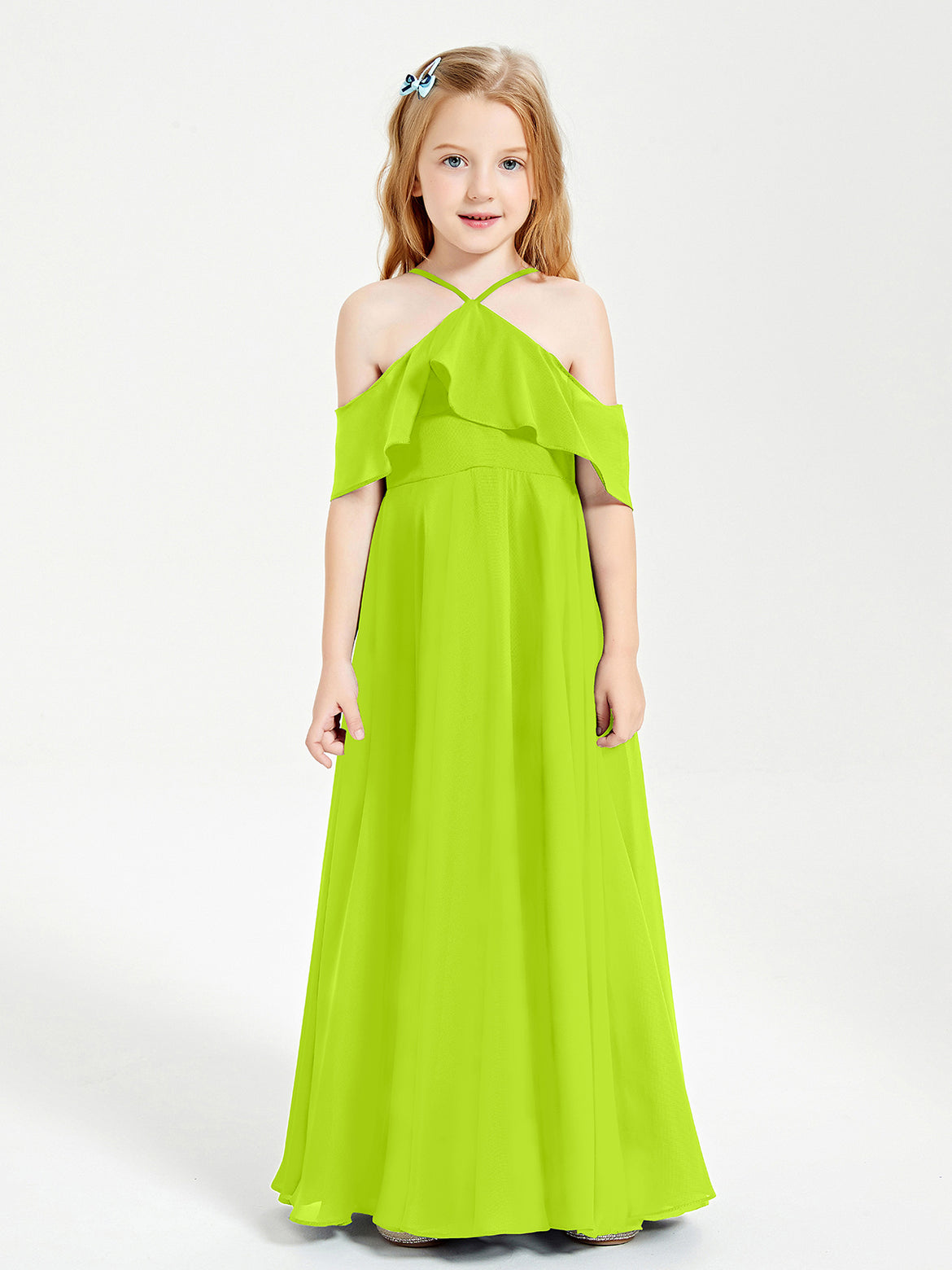 Lime-Green Junior Bridesmaid Dresses – BABARONI