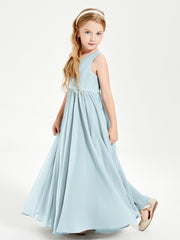 Elegant Sleeveless Junior Bridesmaid Dresses Mist