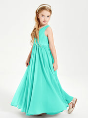 Elegant Sleeveless Junior Bridesmaid Dresses Spa