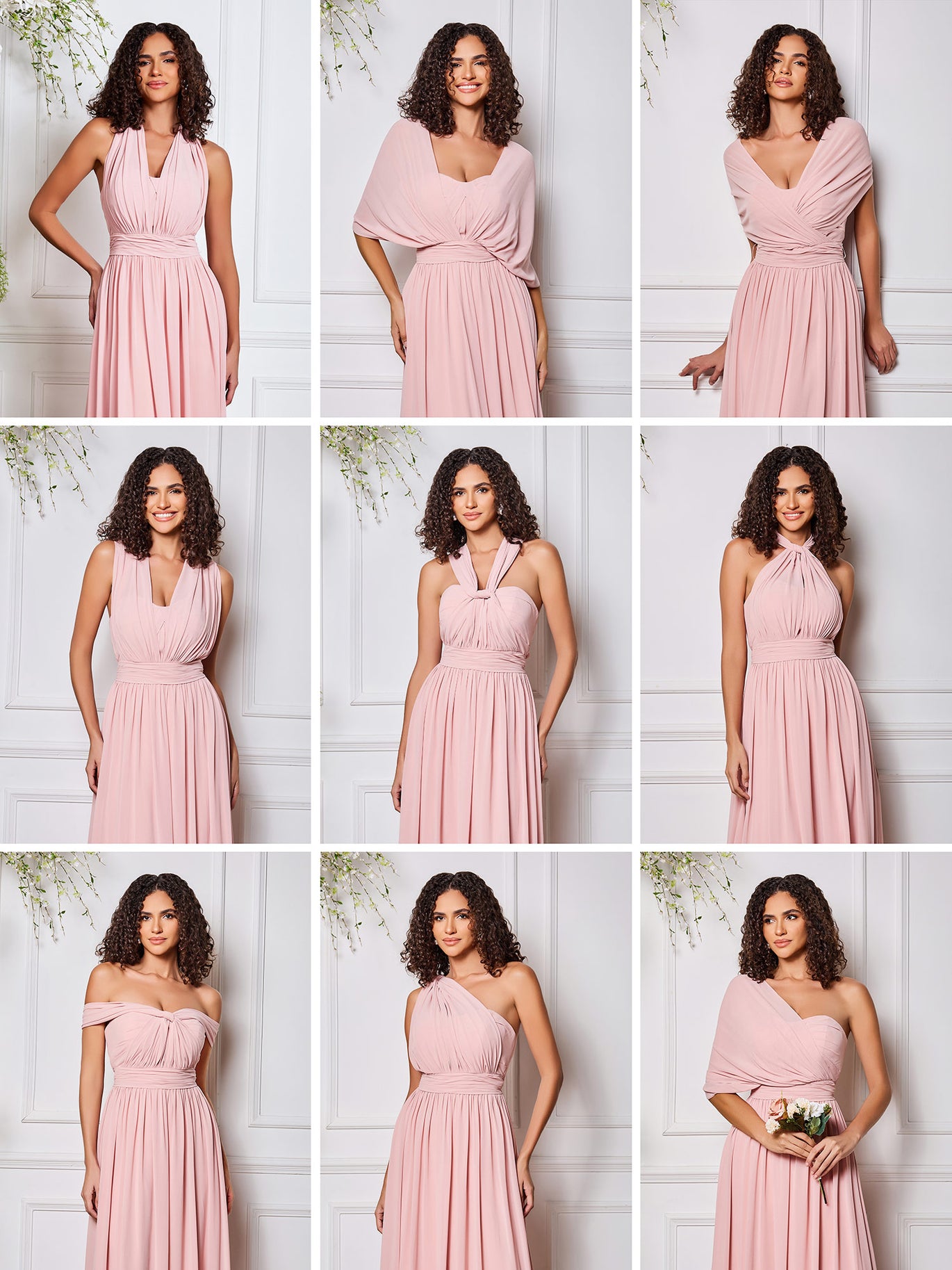 allure convertible bridesmaid dress 1566  Allure Bridals