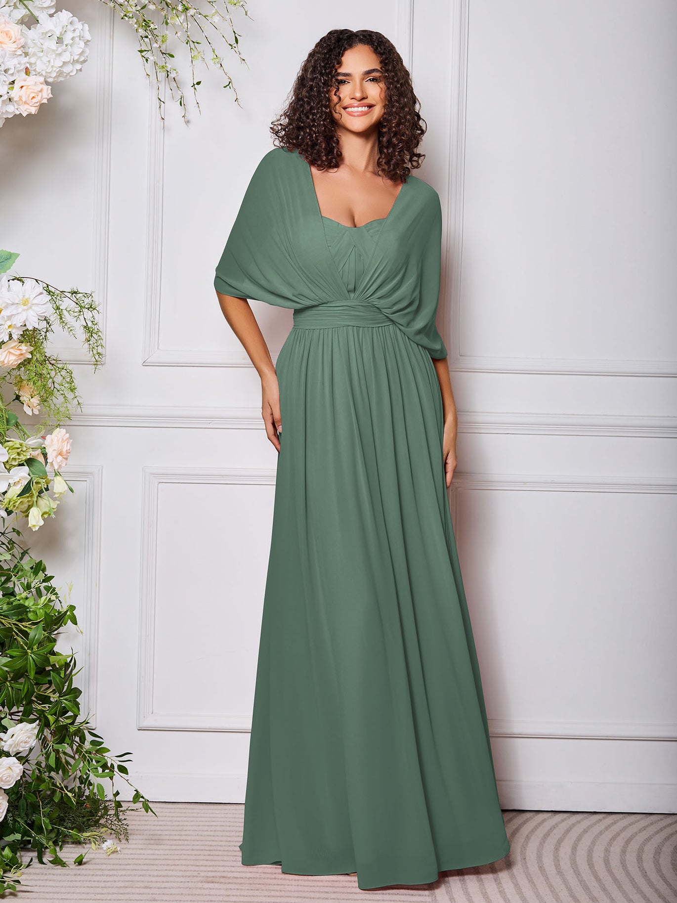 Eucalyptus Bridesmaid Dresses - On Sale Prices Start from $79 BABARONI Eucalyptus Bridesmaid Dresses - On Sale Prices Start from $79 BABARONI
