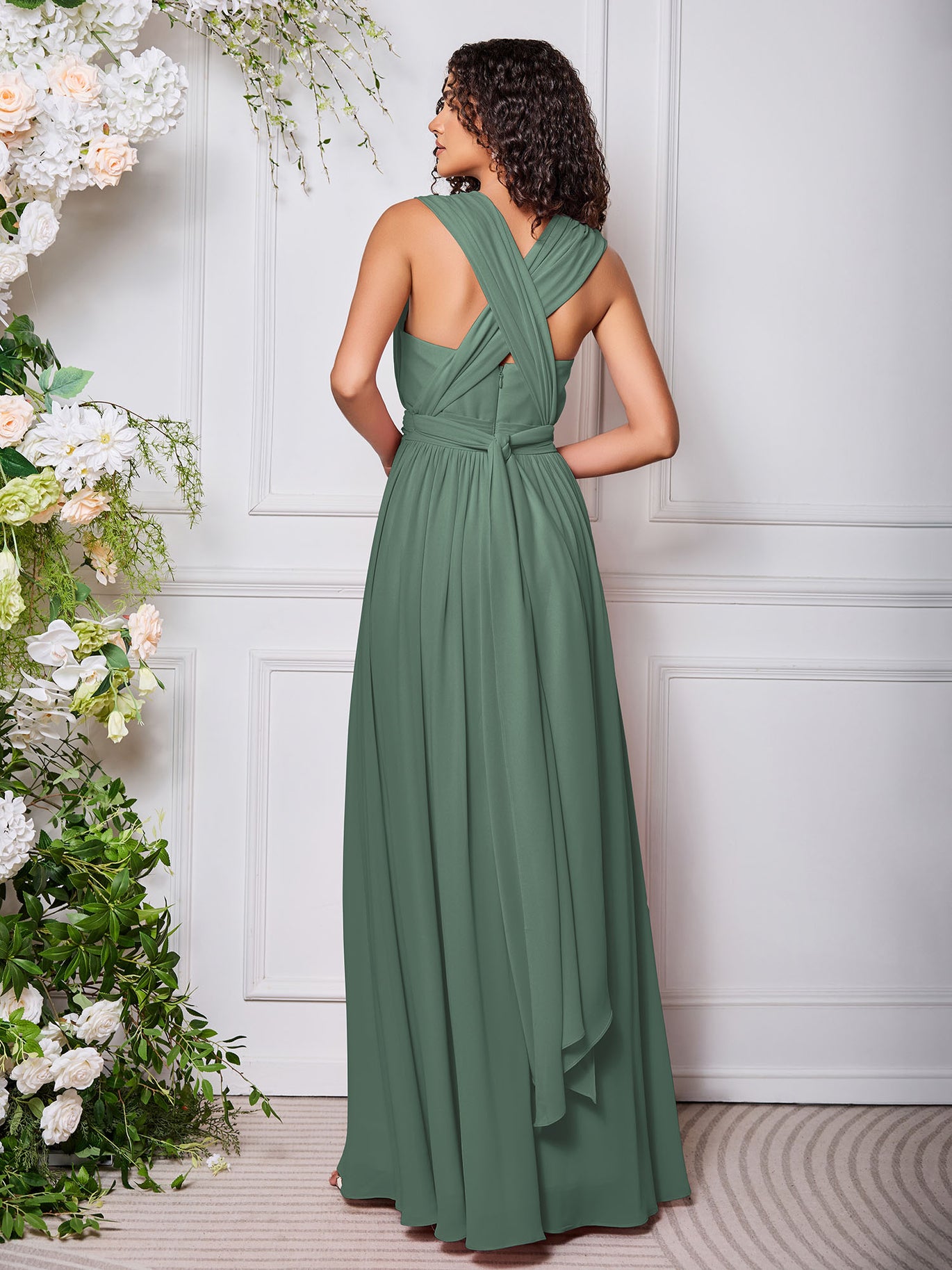 Eucalyptus Bridesmaid Dresses - On Sale Prices Start from $79 BABARONI Eucalyptus Bridesmaid Dresses - On Sale Prices Start from $79 BABARONI