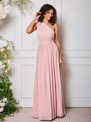One-Shoulder Multi Wear Convertible Bridesmaid Dresses