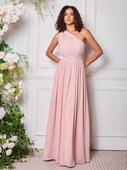 One-Shoulder Multi Wear Convertible Bridesmaid Dresses