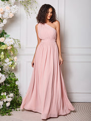 One-Shoulder Multi Wear Convertible Bridesmaid Dresses