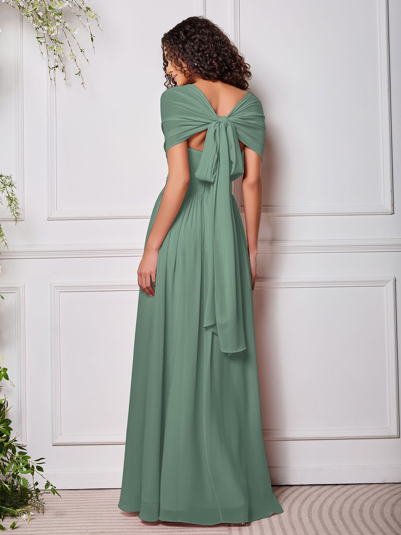 Eucalyptus Bridesmaid Dresses - On Sale Prices Start from $79 BABARONI Eucalyptus Bridesmaid Dresses - On Sale Prices Start from $79 BABARONI