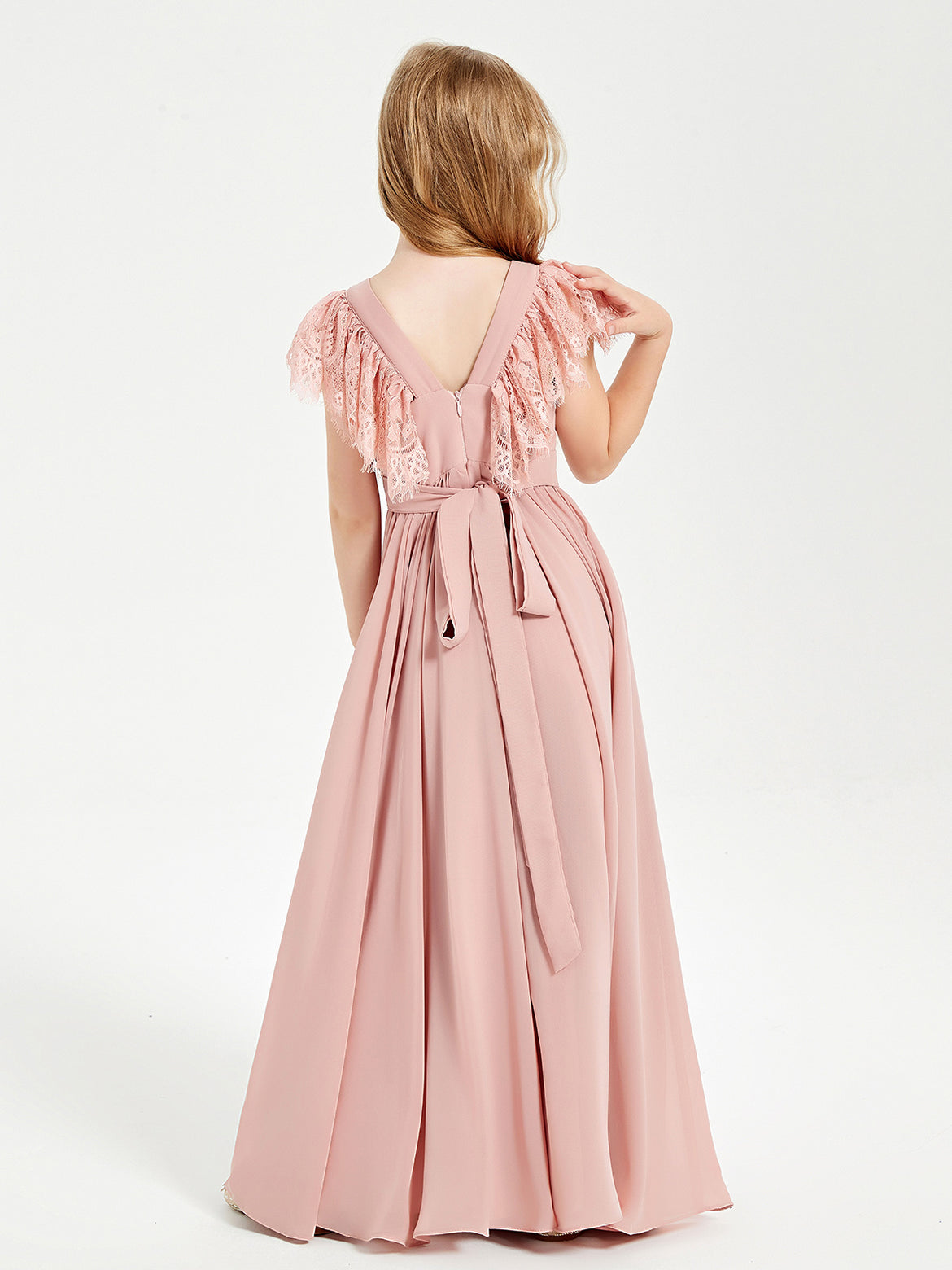 summer wedding guest dresses V Neck Ankle Length Short Sleeves Blue Dress, Blue / M perfect for weddings Size:100 cm pfs:label-New Cinderella-Inspired Light Blue Quinceañera