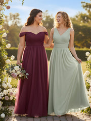 Off the Shoulder Sweetheart Neck Tulle Dress Mulberry