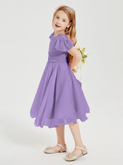 Tea Length Chiffon Junior Bridesmaid Dresses Tahiti
