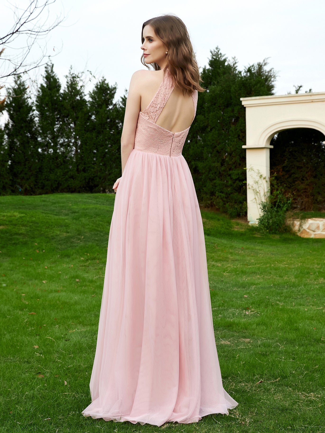 Lace Bridesmaid Dresses & Gowns | BABARONI Lace Bridesmaid Dresses & Gowns | BABARONI