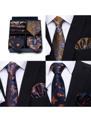6 Piece Tie Pocket Square Set Series 2