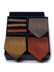 6 Piece Tie Pocket Square Set Series 2