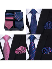 6 Piece Tie Pocket Square Set Series 2