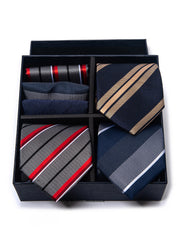 6 Piece Tie Pocket Square Set Series 2