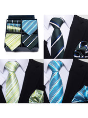6 Piece Tie Pocket Square Set Series 2