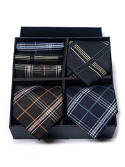6 Piece Tie Pocket Square Set Series 4