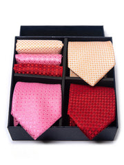 6 Piece Tie Pocket Square Set Series 4