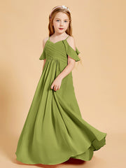 Off the Shoulder Bridesmaid Dresses for Juniors Clover