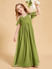 Off the Shoulder Bridesmaid Dresses for Juniors Clover
