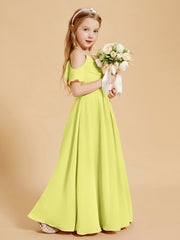 Off the Shoulder Bridesmaid Dresses for Juniors Daffodil
