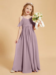 Off the Shoulder Bridesmaid Dresses for Juniors Dusk