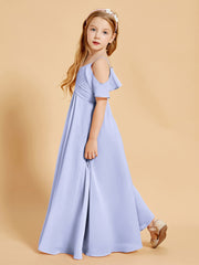 Off the Shoulder Bridesmaid Dresses for Juniors Lavender