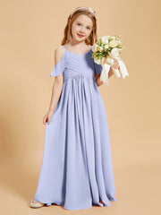 Off the Shoulder Bridesmaid Dresses for Juniors Lavender