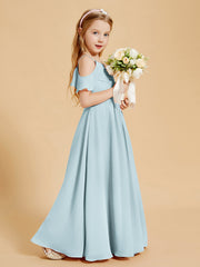 Off the Shoulder Bridesmaid Dresses for Juniors Mist