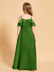 Off the Shoulder Bridesmaid Dresses for Juniors Moss