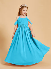 Off the Shoulder Bridesmaid Dresses for Juniors Pool