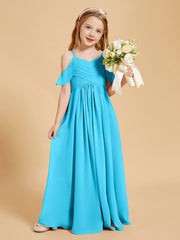 Off the Shoulder Bridesmaid Dresses for Juniors Pool