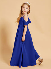 Off the Shoulder Bridesmaid Dresses for Juniors Royal Blue