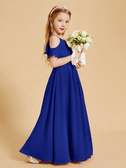 Off the Shoulder Bridesmaid Dresses for Juniors Royal Blue