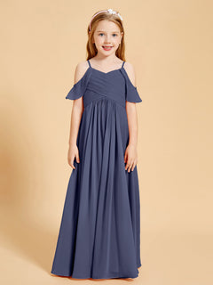 Off the Shoulder Bridesmaid Dresses for Juniors Stormy