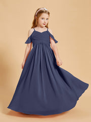 Off the Shoulder Bridesmaid Dresses for Juniors Stormy