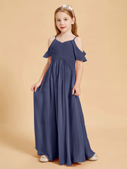 Off the Shoulder Bridesmaid Dresses for Juniors Stormy