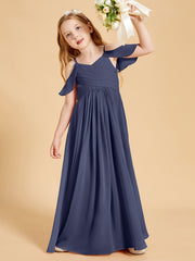 Off the Shoulder Bridesmaid Dresses for Juniors Stormy