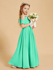 Off the Shoulder Bridesmaid Dresses for Juniors Turquoise