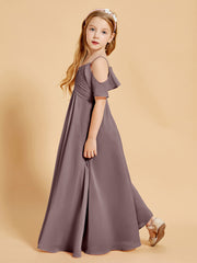 Off the Shoulder Bridesmaid Dresses for Juniors Vintage Mauve