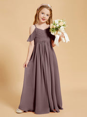 Off the Shoulder Bridesmaid Dresses for Juniors Vintage Mauve
