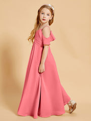 Off the Shoulder Bridesmaid Dresses for Juniors Watermelon