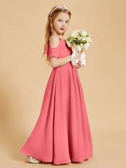 Off the Shoulder Bridesmaid Dresses for Juniors Watermelon