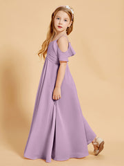 Off the Shoulder Bridesmaid Dresses for Juniors Wisteria